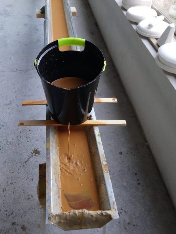 Lévigation pour sigillée © Phaedra Bouvet